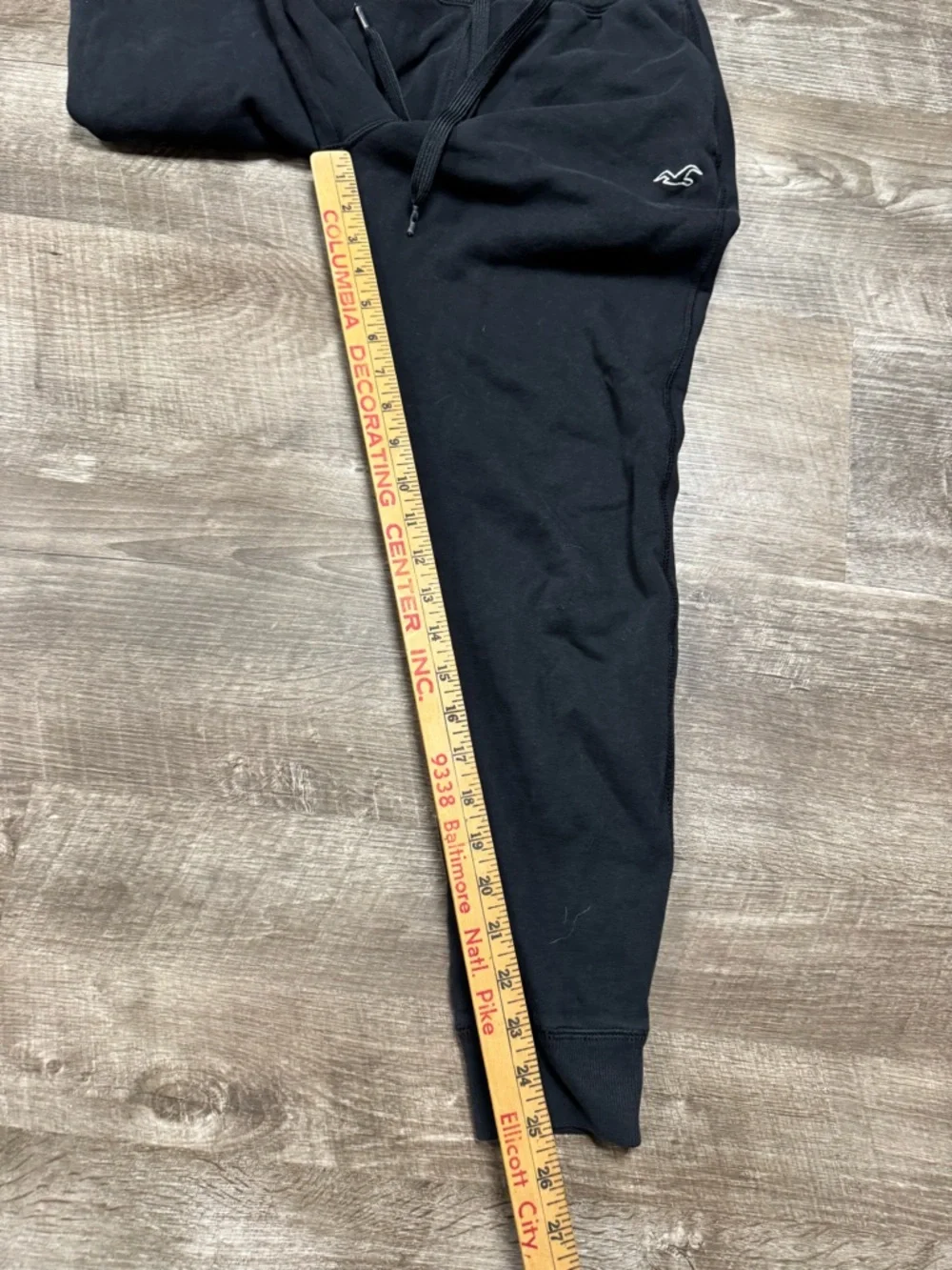 Hollister Black Jogger Style Sweatpants Size XS